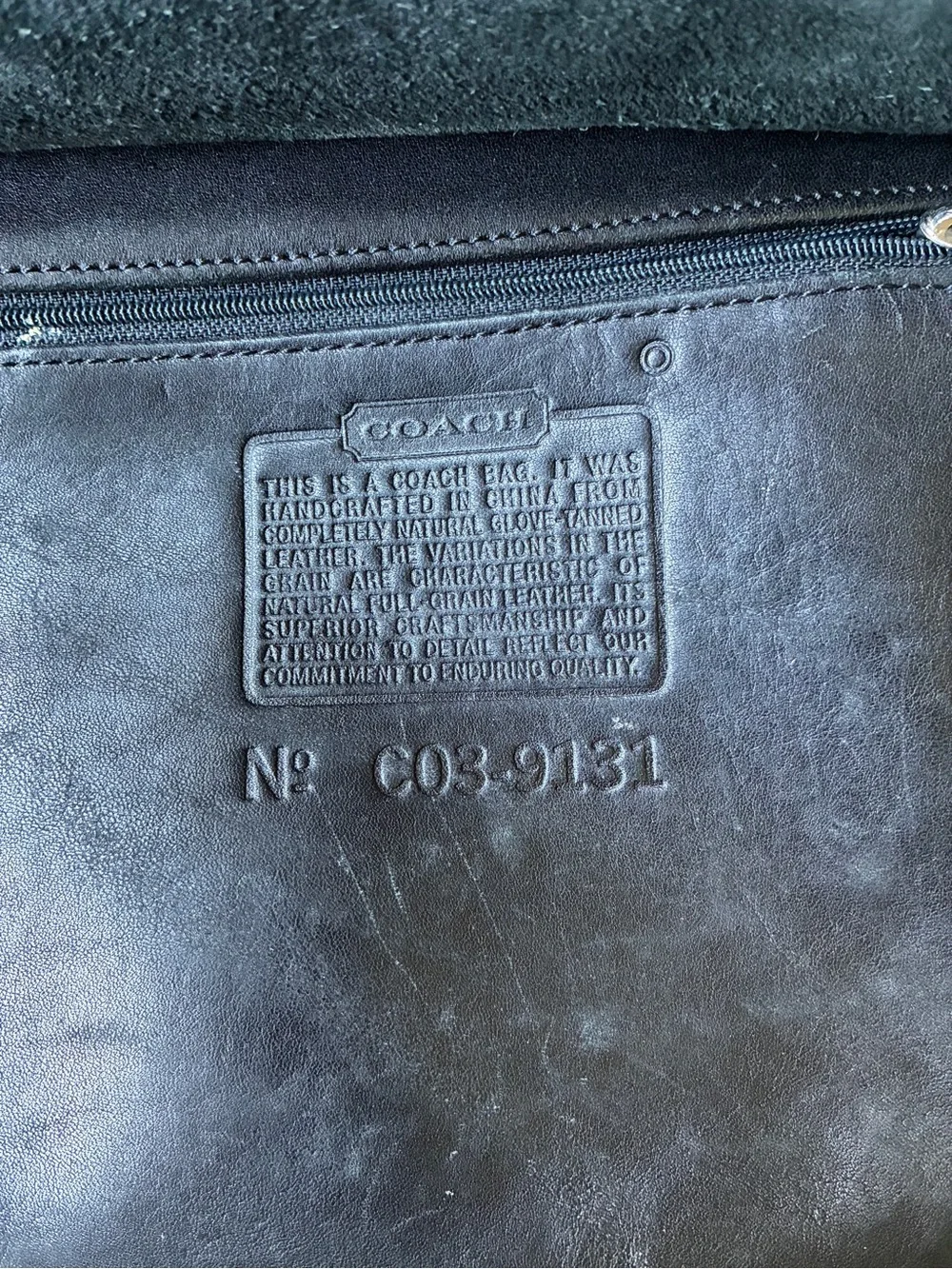Coach 9135 Vintage Hippie Flap Slim Crossbody Shoulder Bag Black Leather 🖤 - Picture 3 of 16